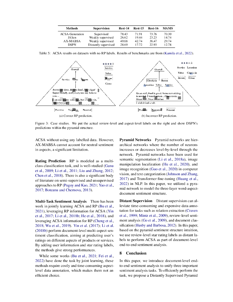 只需星辰：远程监督的金字塔网络在文本级别端到端情感分析中的应用（英文版）_第8页