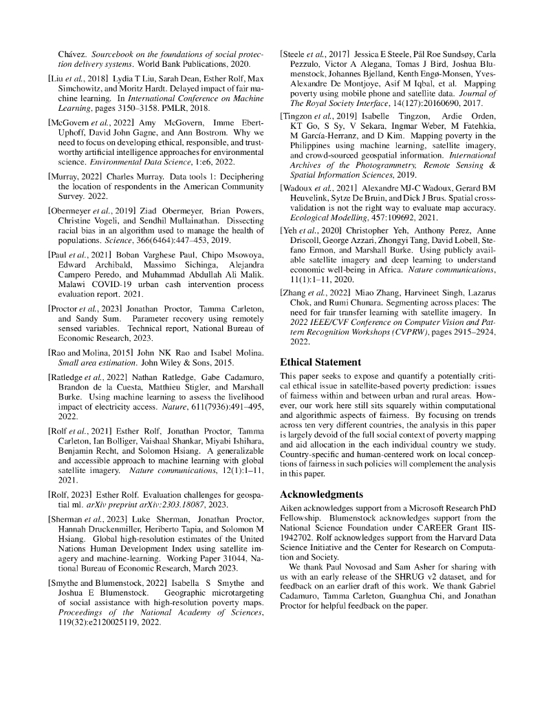 卫星贫困地图中的公平性和代表性：城乡差异及其对下游政策的影响证据（英文版）_第9页