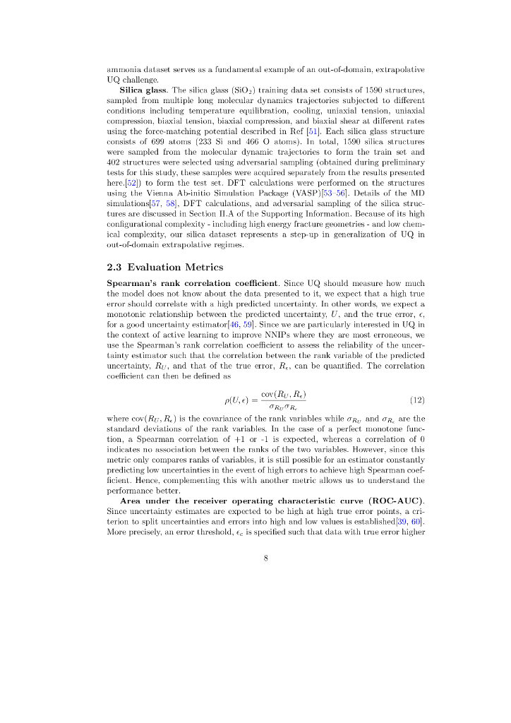 神经网络势能单模型的不确定性量化表现未必比模型集合更好（英文版）_第8页