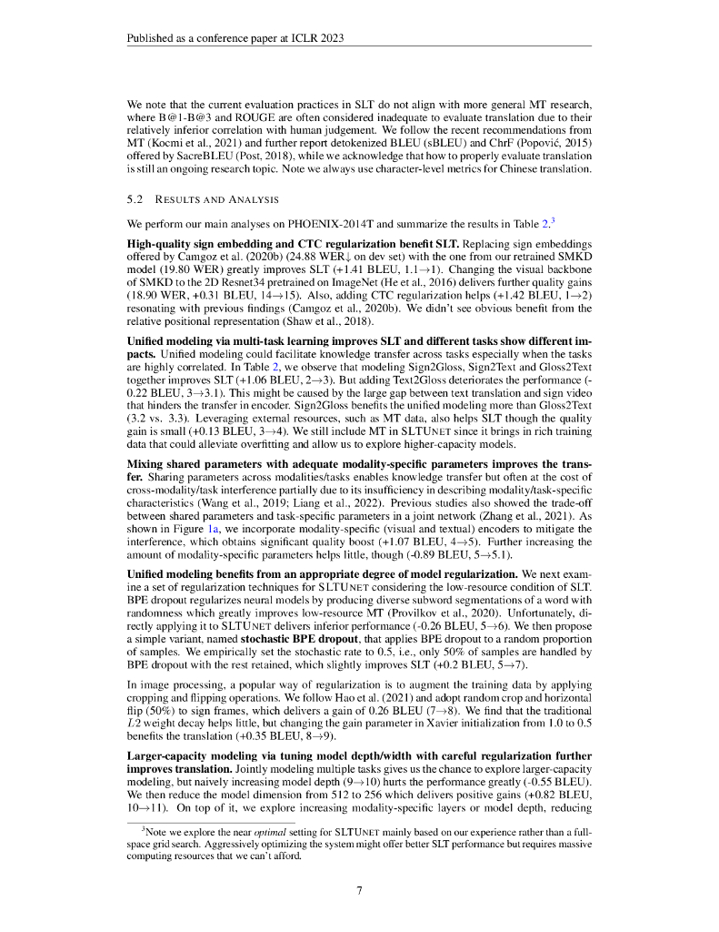 SLTUNET：一种简单的统一手语翻译模型（英文版）_第7页