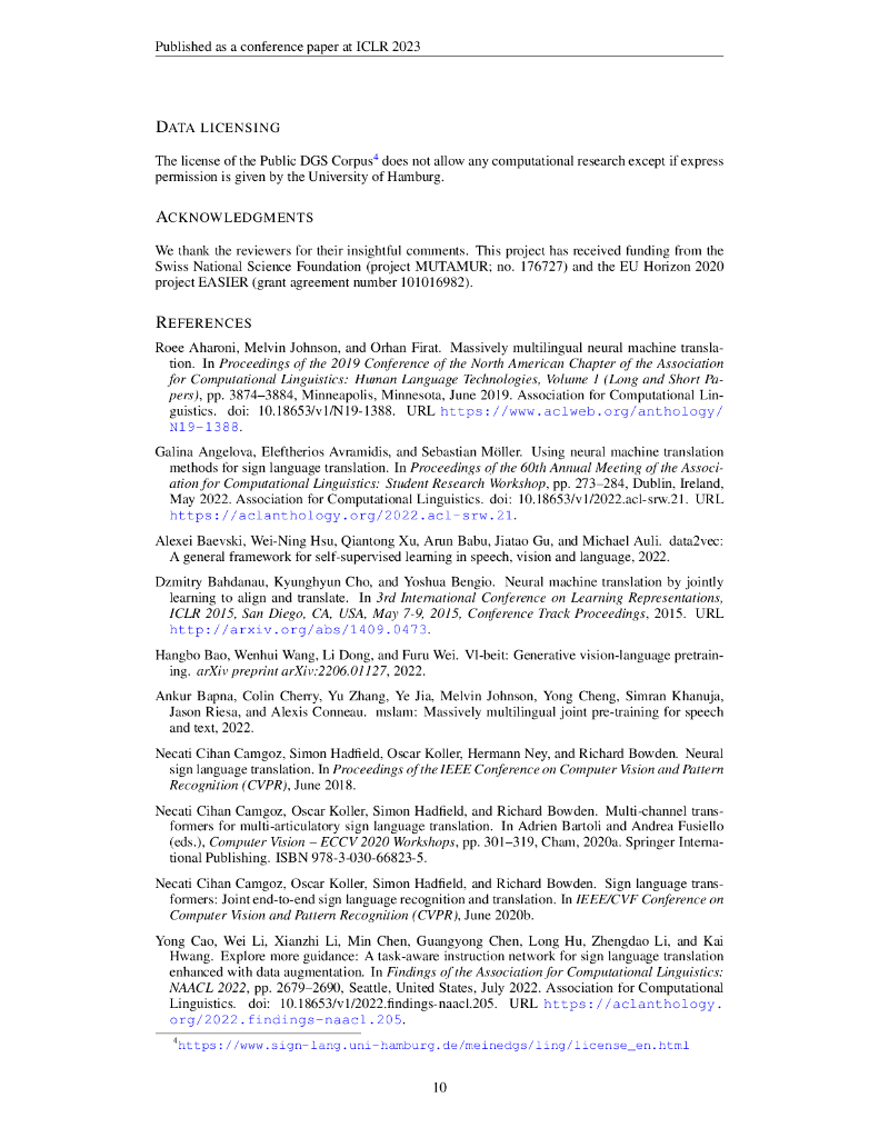 SLTUNET：一种简单的统一手语翻译模型（英文版）_第10页