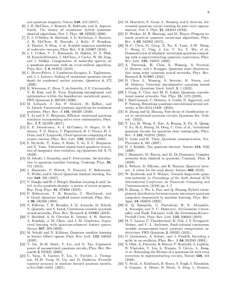 玻色变分量子电路中的能量依赖性贫瘠高原（英文版）_第9页