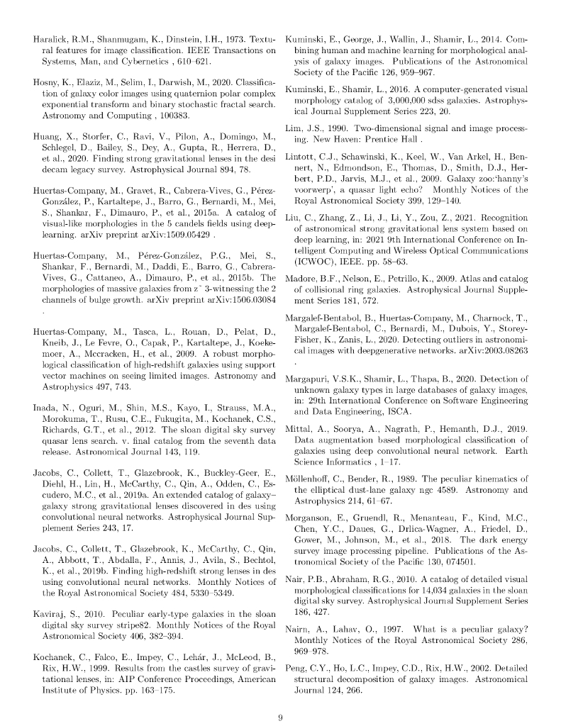 Dark Energy Survey 中的异常星系图像及其使用无监督机器学习的识别（英文版）_第9页