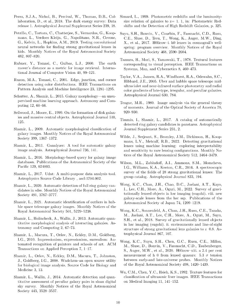 Dark Energy Survey 中的异常星系图像及其使用无监督机器学习的识别（英文版）_第10页