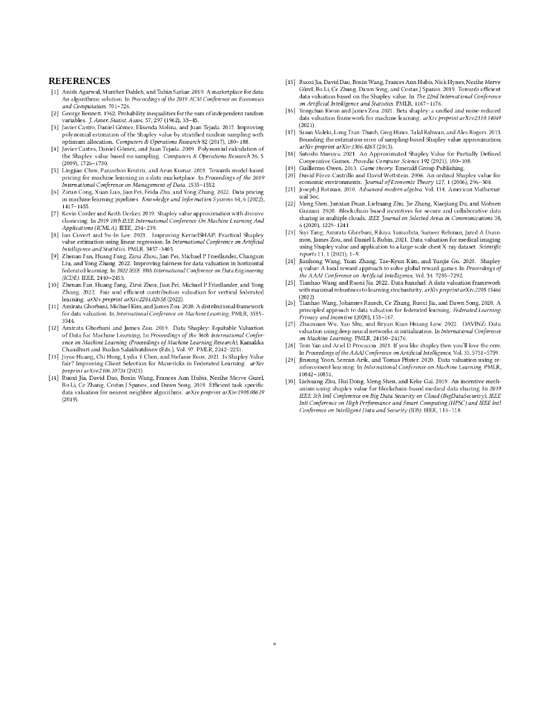 数据估值：机器学习的部分序数 Shapley 值（英文版）_第9页