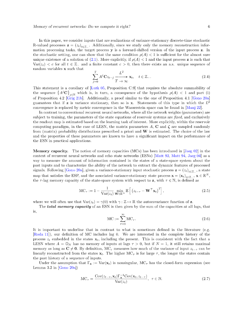 循环神经网络的记忆：我们计算得正确吗？（英文版）_第6页