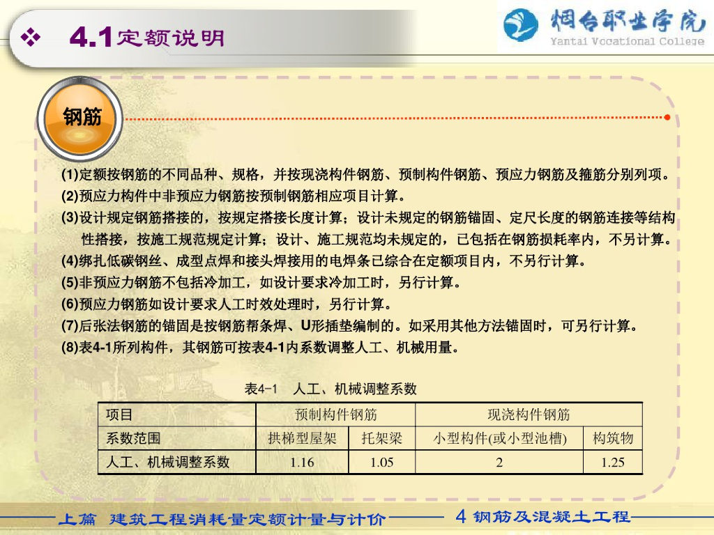 建筑工程计量与计价钢筋及混凝土工程课件