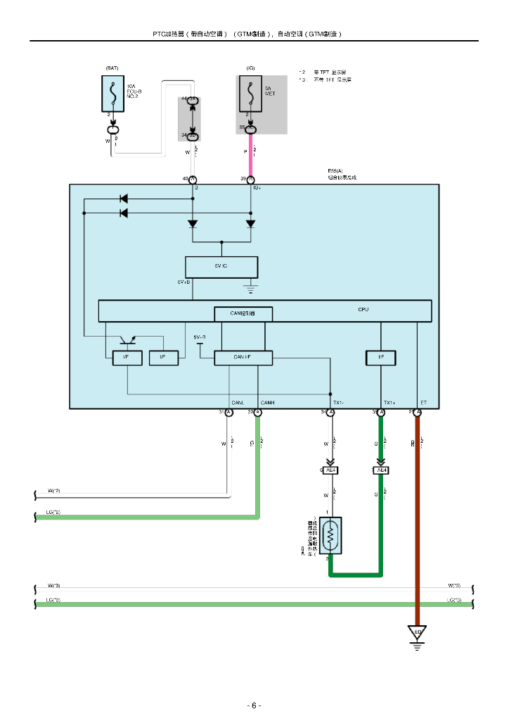 汽车PTC加热器(带自动空调)(GTMC制造)_第6页
