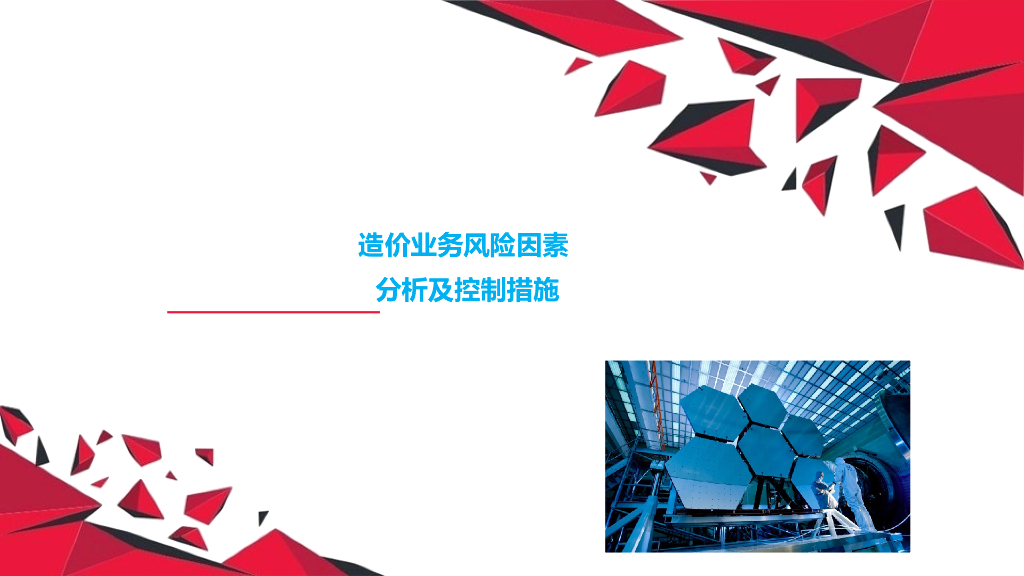 造价业务风险因素分析及控制措施（ppt课件