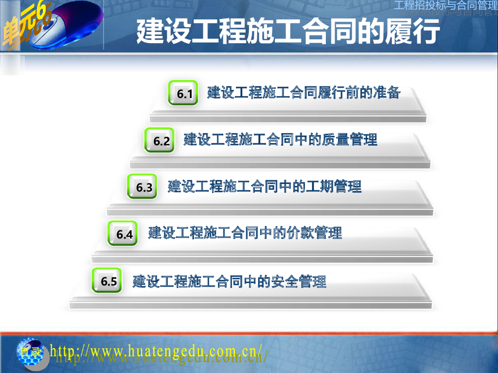 工程招投标与合同管理-建设工程施工合同的履行