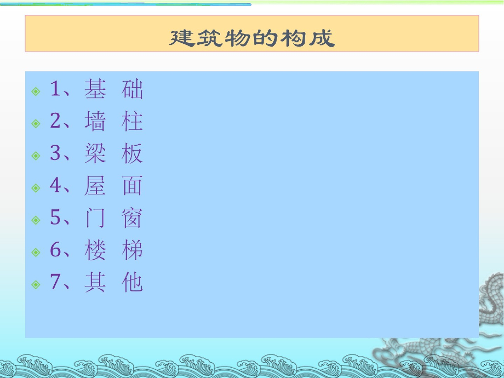 建筑工程造价-案例分析讲义