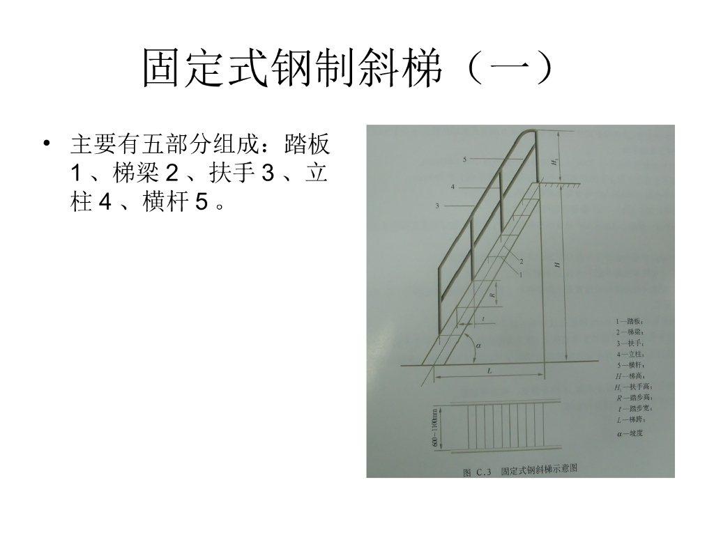 楼梯栏杆、平台、钢爬梯制作规范及着色标准-9521