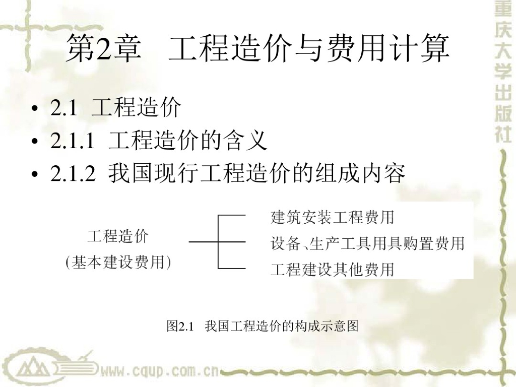 建筑工程造价和费用计算