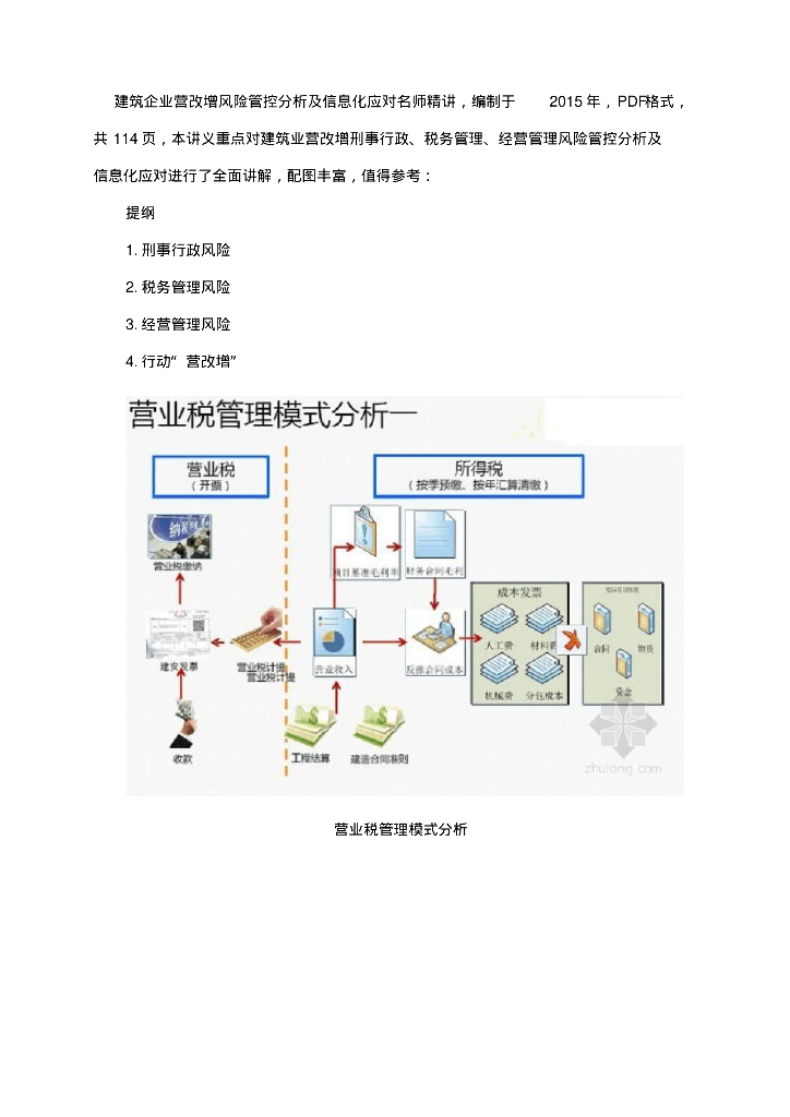 营改增后对于工程造价的计算与影响