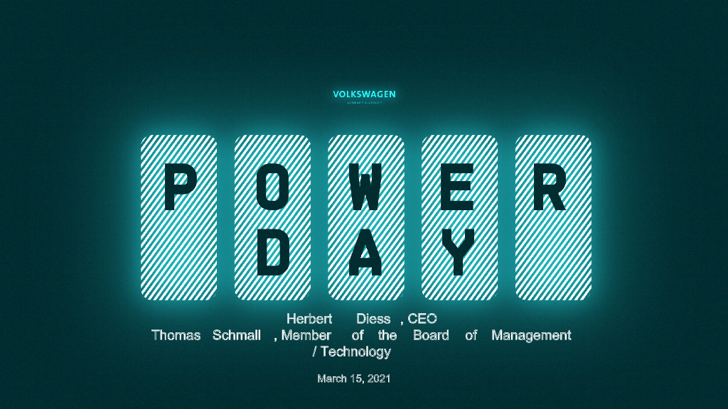 大众汽车电池日2021：大众汽车集团新能源战略（英文版）