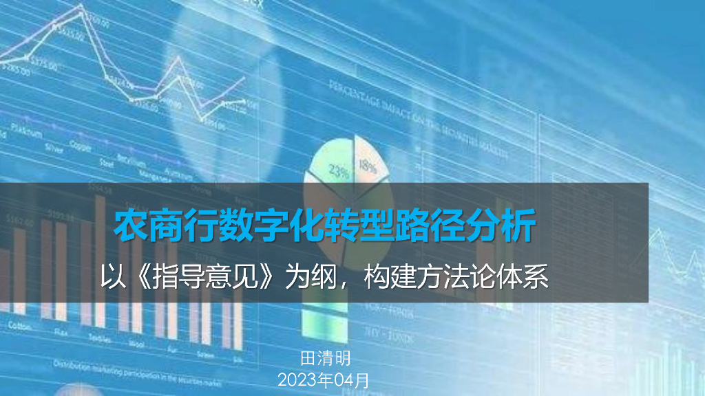 新疆银行田清明：农商行<em>数字化转型</em>路径分析 海报