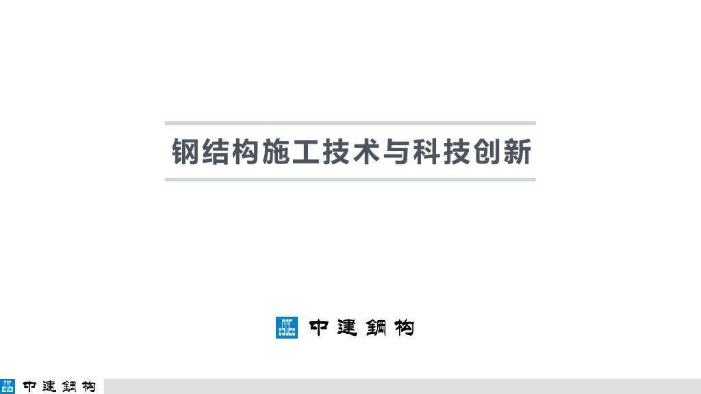 钢结构施工技术与科技创新（128页）