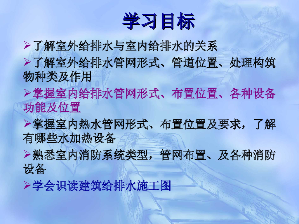 给排水安装基础与识图