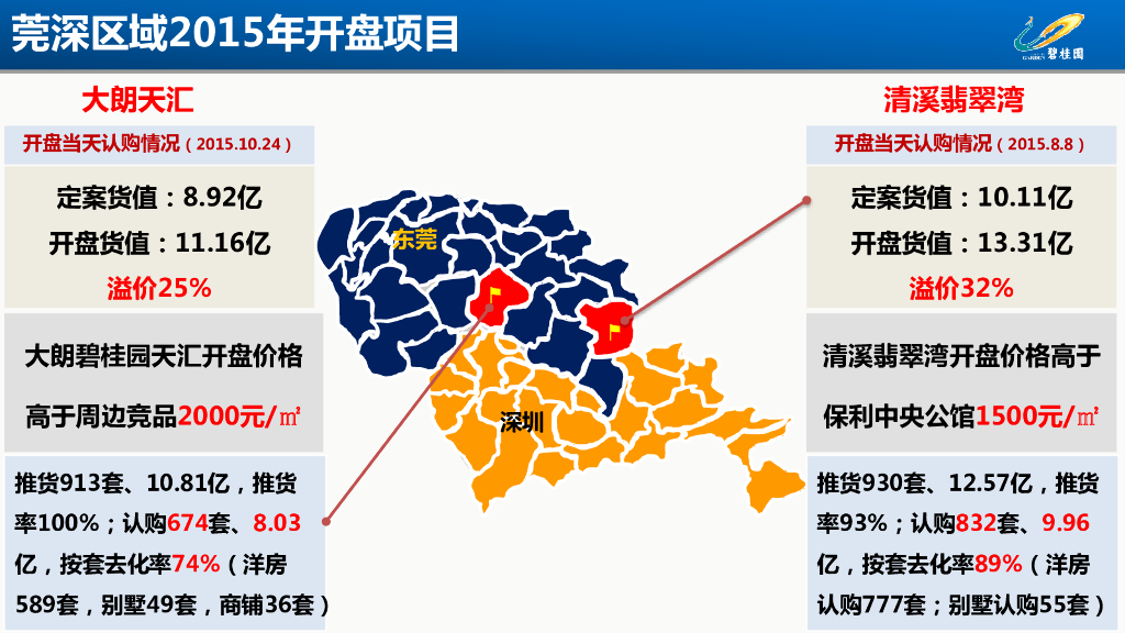 知名地产莞深区域产品定位经验分享文件