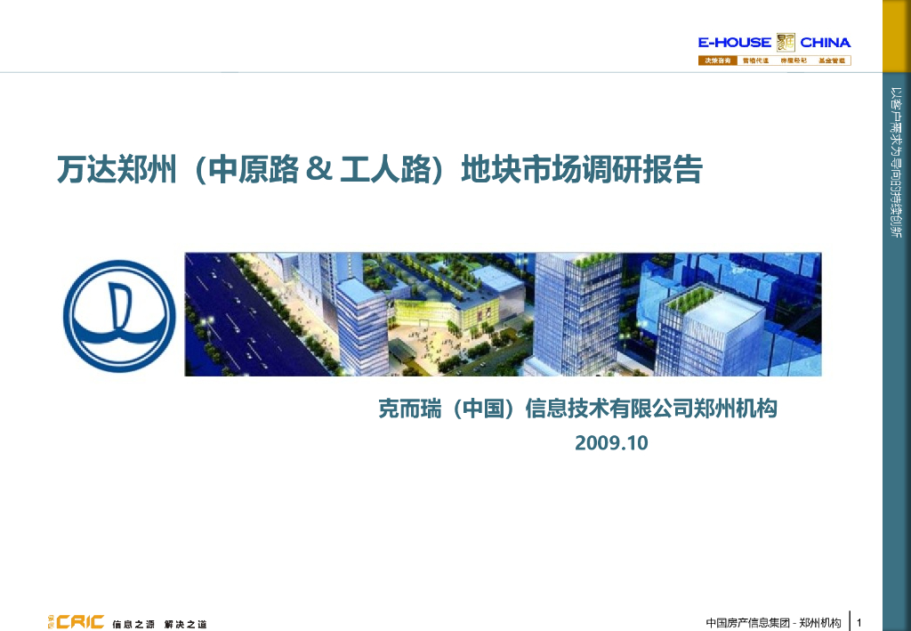 知名地产集团地块市场调研报告（PPT，118页）