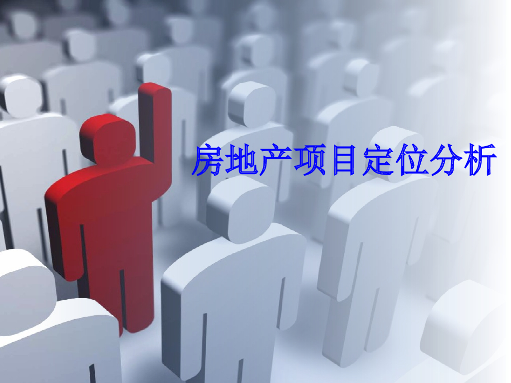 房地产项目定位分析（PPT）