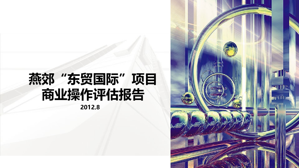北京某国际旅游度假区项目商业操作评估报告（共39页）