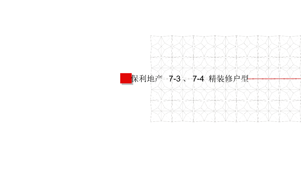 知名地产精装修户型汇报案例（附图丰富）