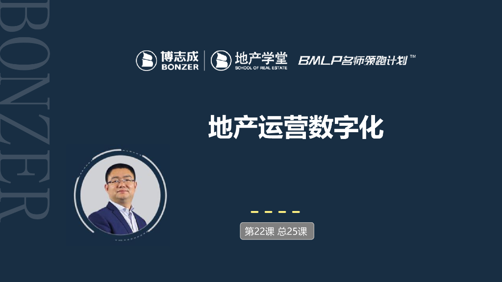 地产运营数字化及数字化平台课件