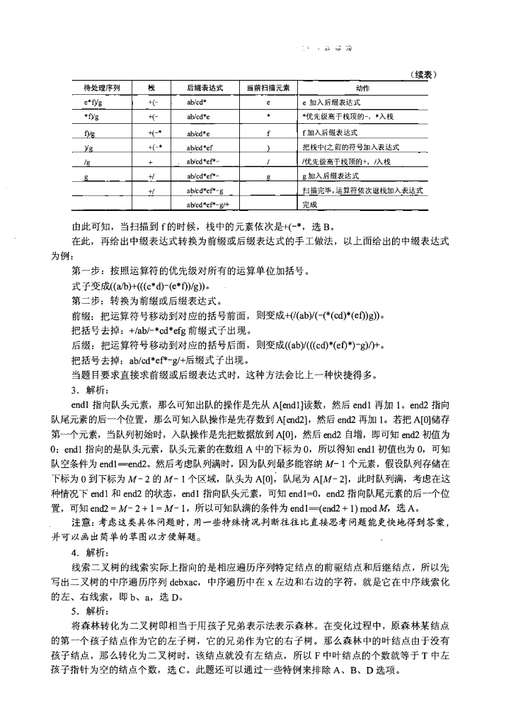 2014年全国硕士研究生入学统一考试计算机科学与技术学科联考计算机学科专业408基础综合试题+解析_第9页