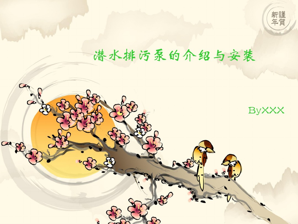 潜水排污泵的介绍与安装
