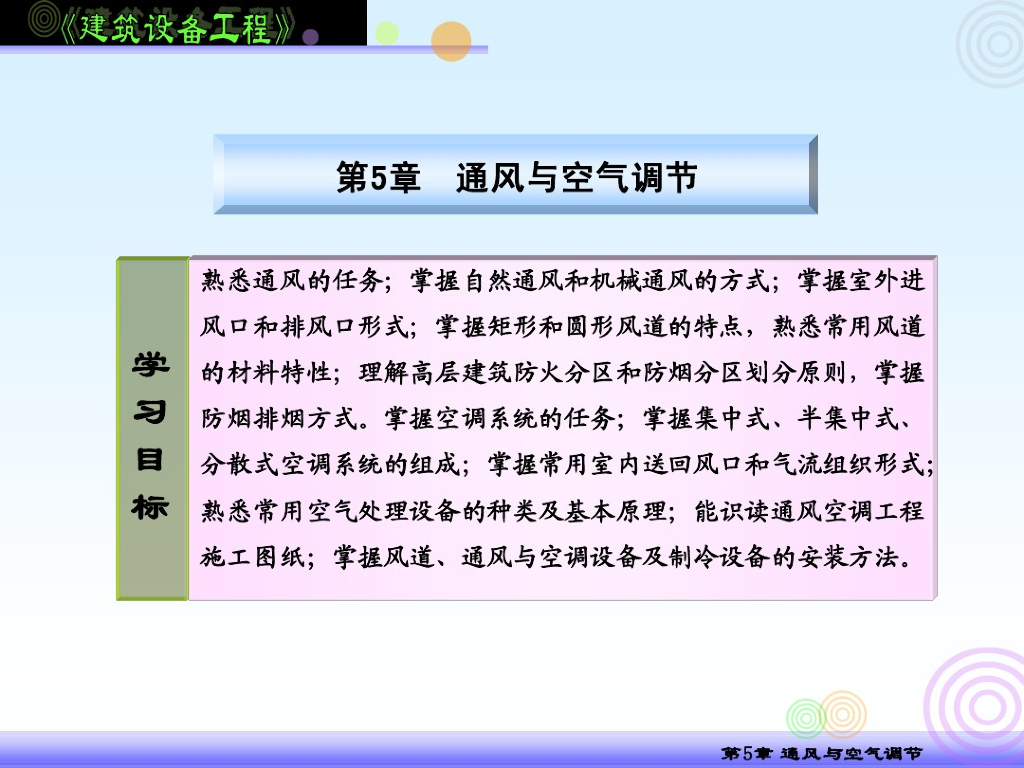 建筑设备工程_通风与空气调节