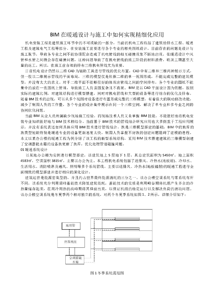 BIM在暖通设计与施工中如何实现精细化应用
