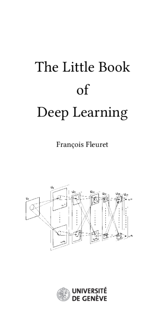 François Fleuret：The Little Book of Deep Learning深度学习袖珍书（英文版）