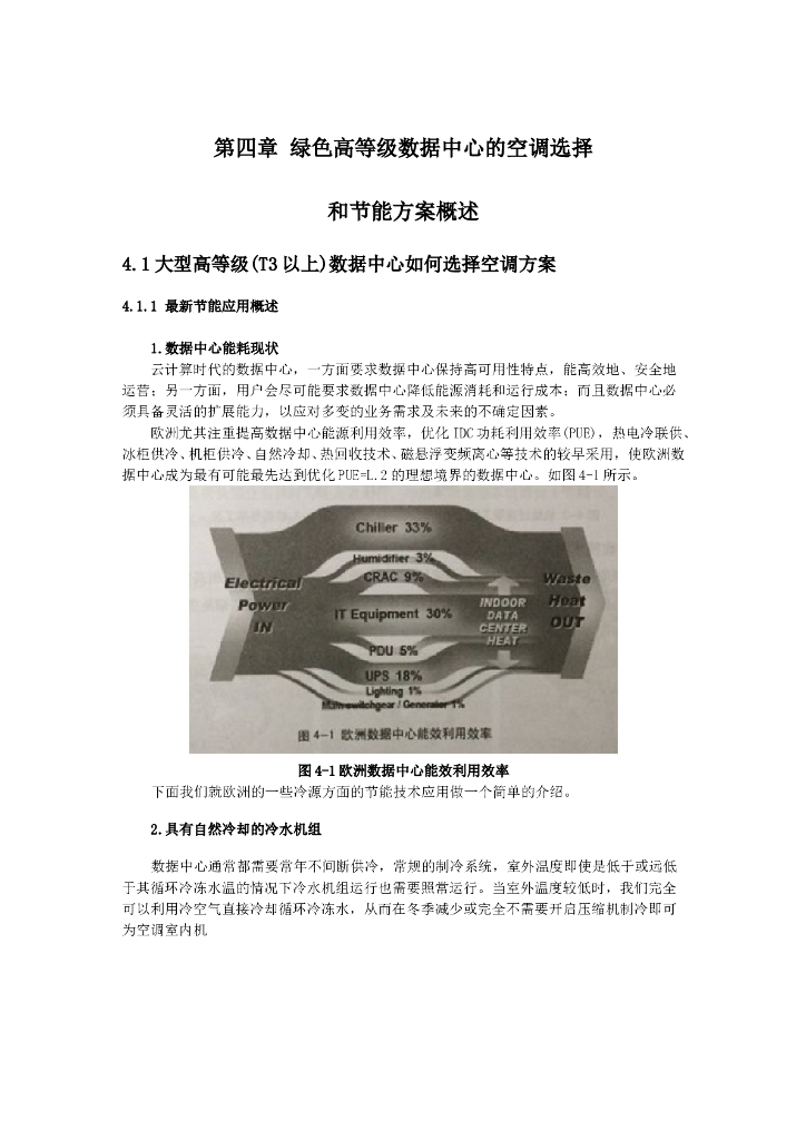 绿色数据中心的空调选择