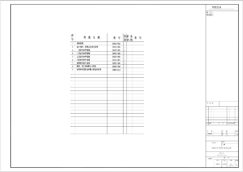 水电安装图纸PDF（19页）