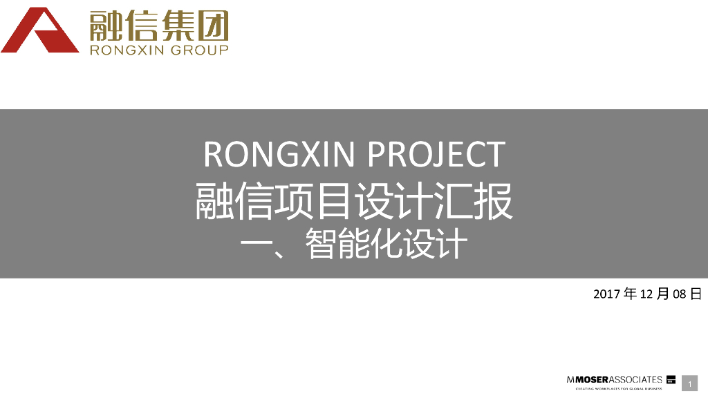 知名地产智能化设计汇报