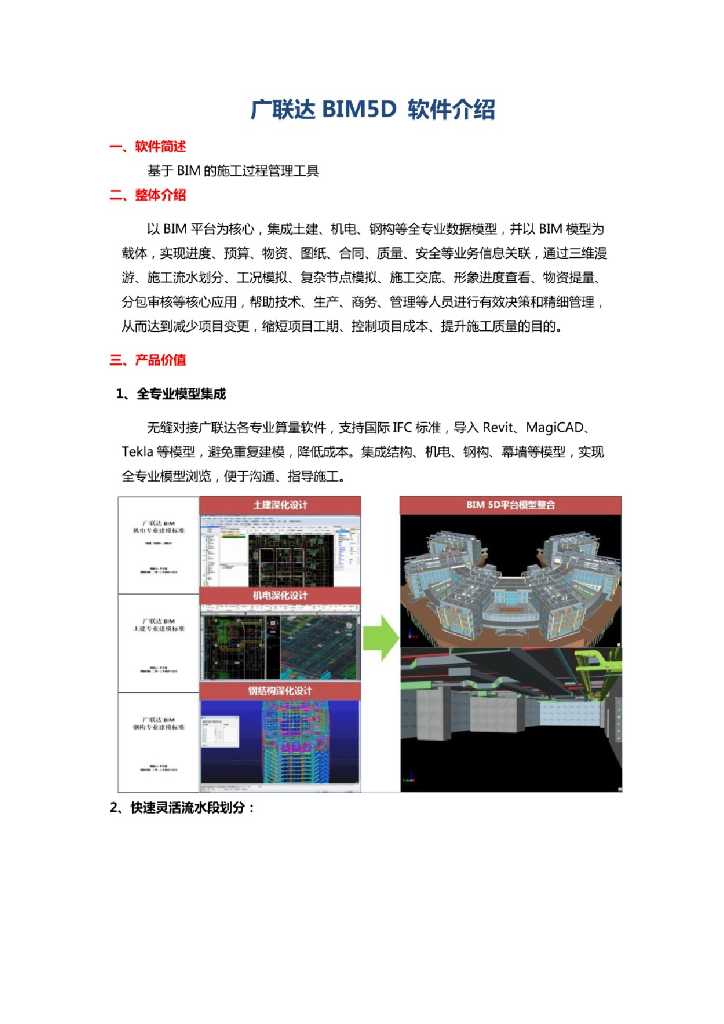 广联达BIM5D软件介绍