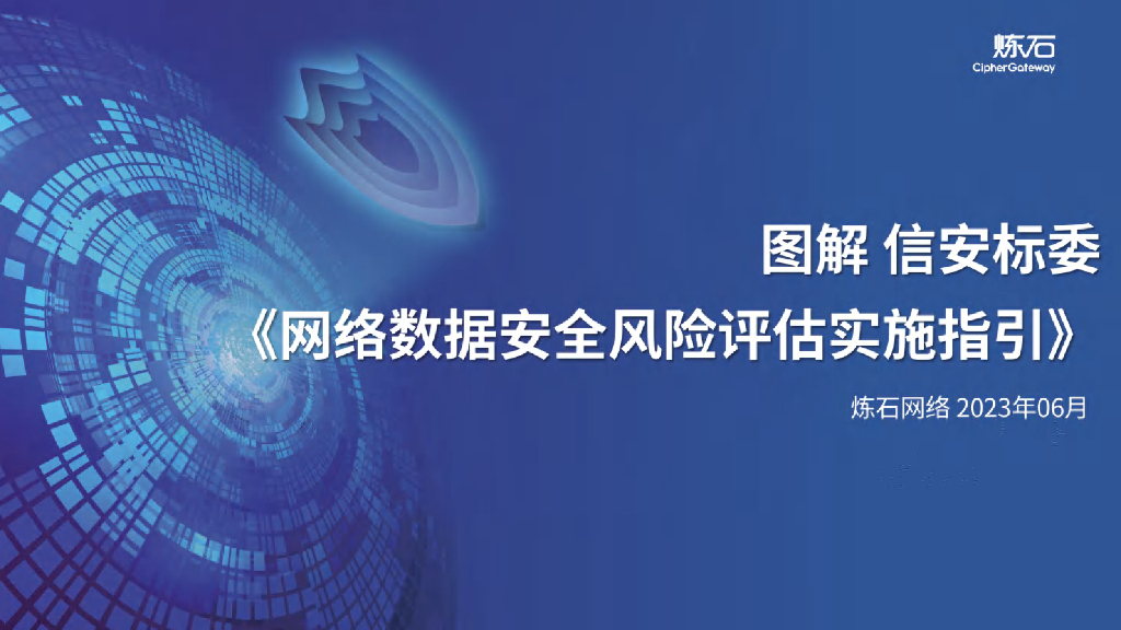 炼石网络：图解《网络数据安全风险评估实施指引》