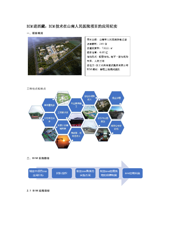 BIM技术在山南人民医院项目的应用纪实