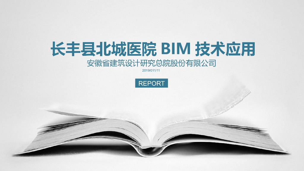 长丰县北城医院BIM技术应用汇报