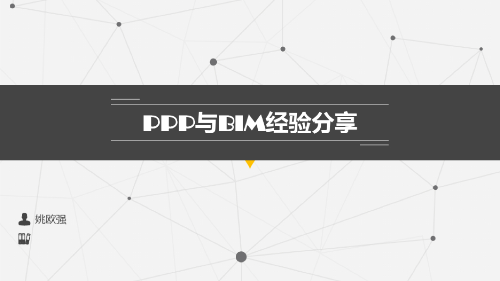 PPP项目实施与BIM经验分享(26页)