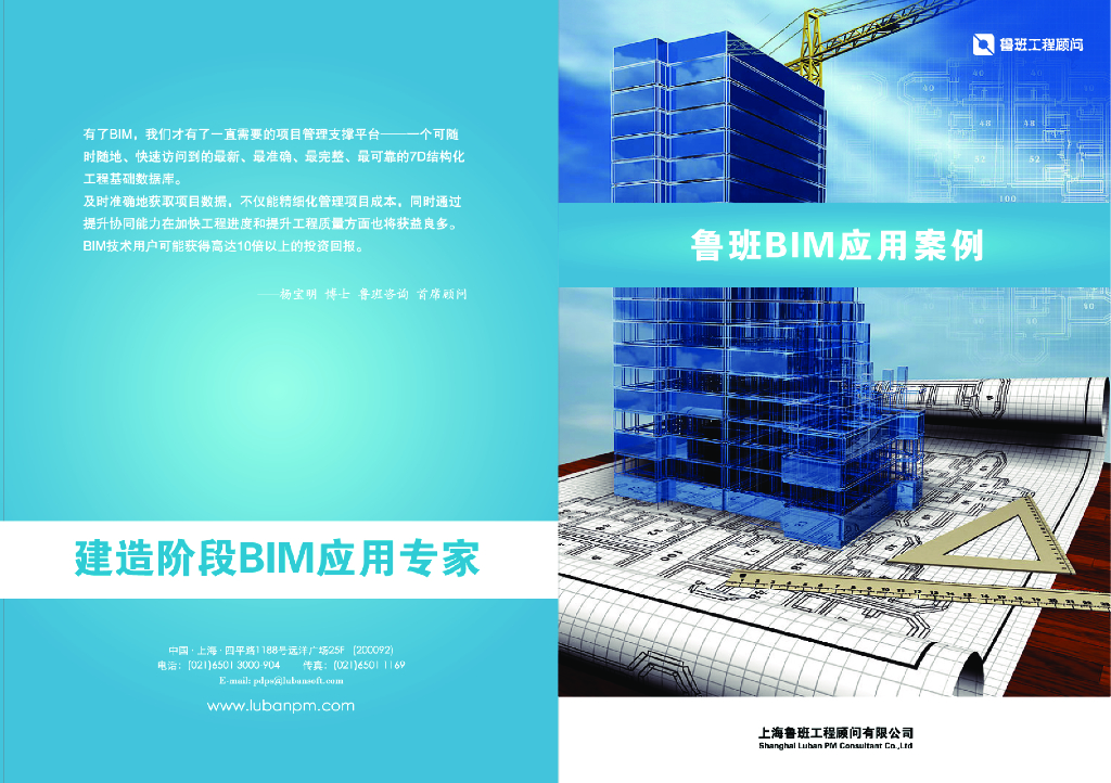12个鲁班BIM应用案例(高清多图)