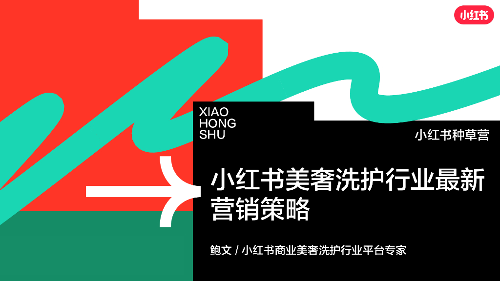 小红书：小红书美奢洗护行业营销策略
