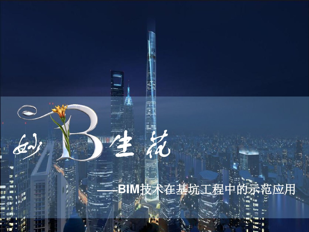 BIM技术在基坑工程中的示范应用.