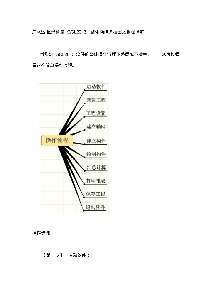 广联达图形算量GCL2013整体操作流程图文教程详解