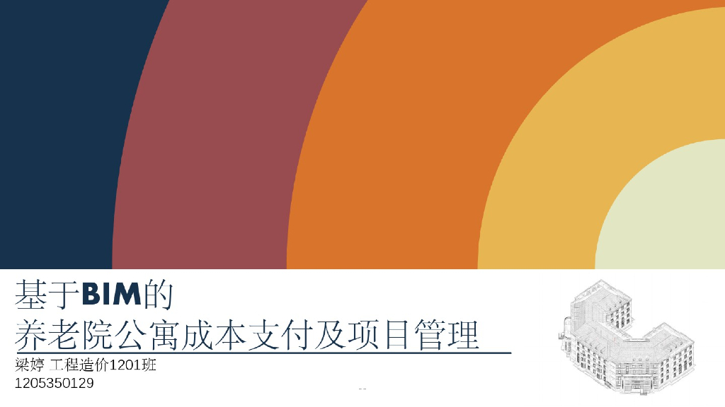 BIM毕业设计养老院成本与项目管理(32页)