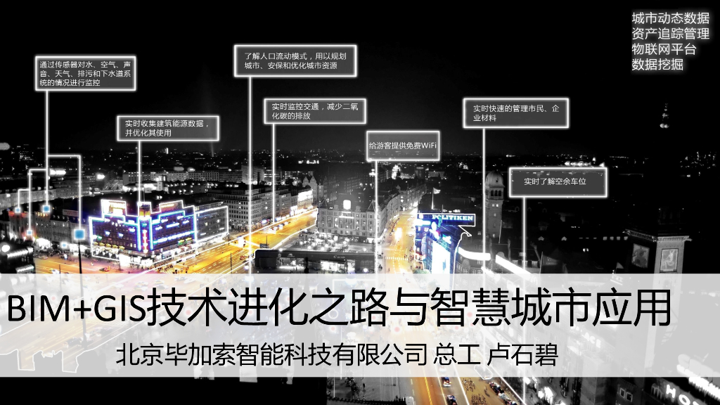 BIM+GIS技术进化之路与智慧应用