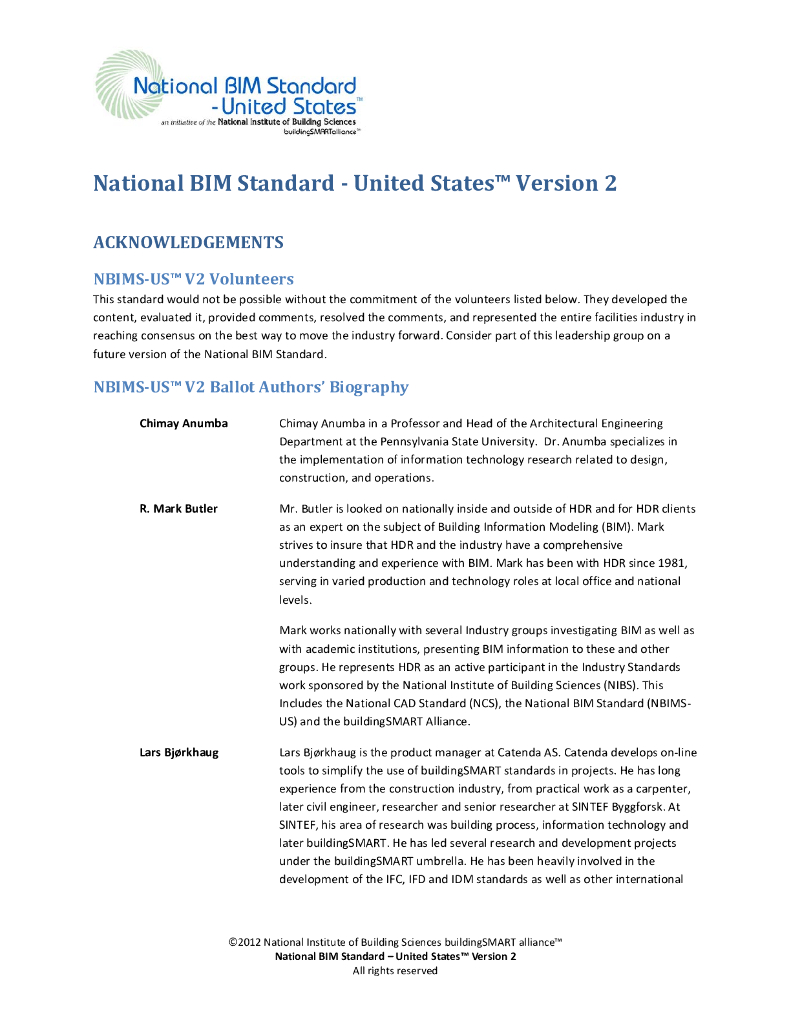 NBIMS-US2美国bim标准