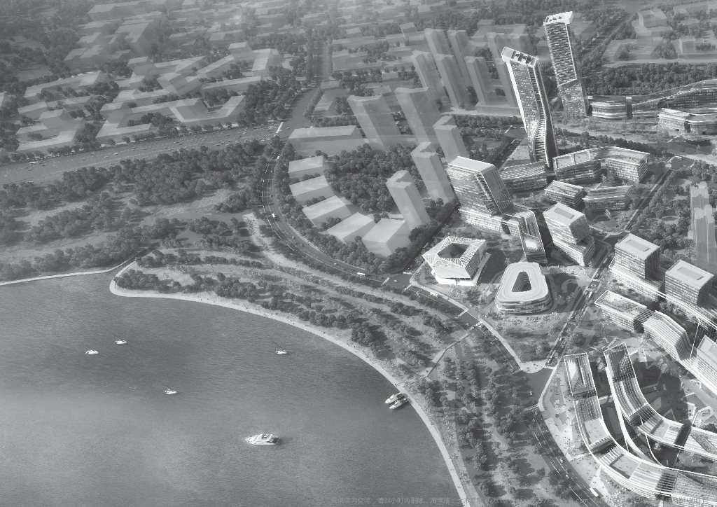 [广东]珠海市唐家湾总部城市规划+建筑方案