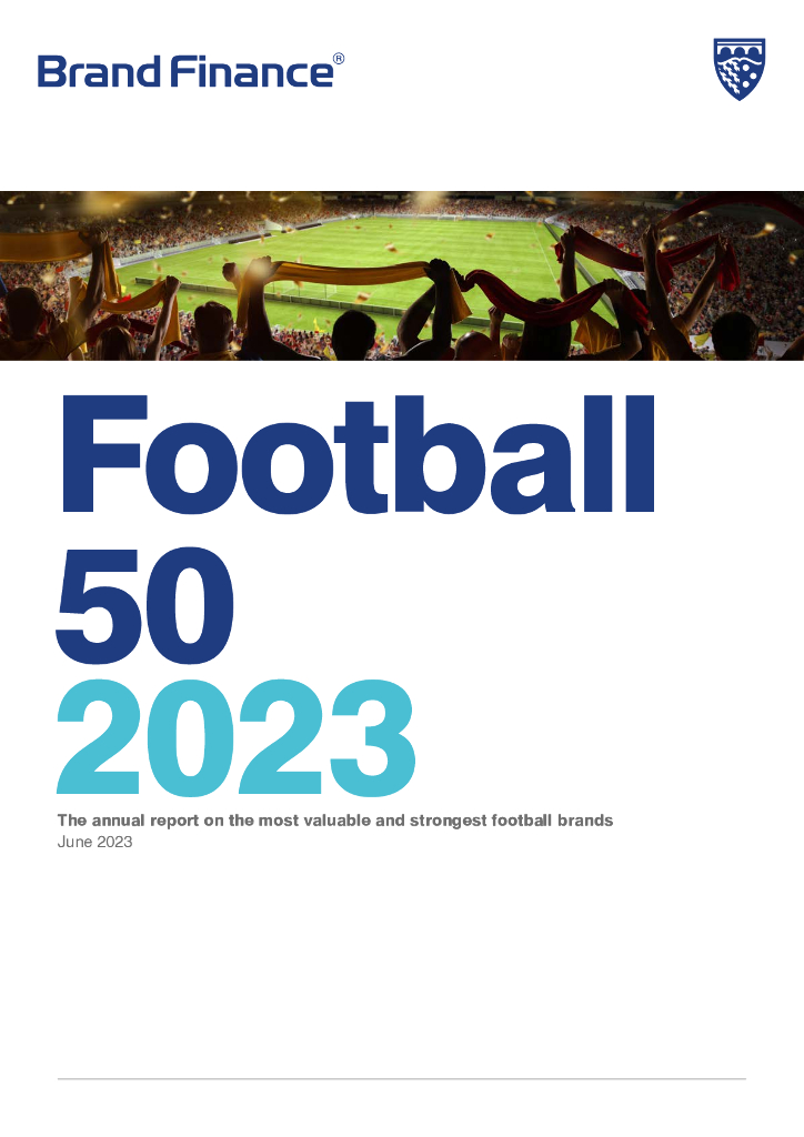 Brand Finance：2023年足球品牌50强（英文版）